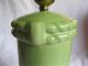 Rare Vintage Stafford China Lamp With Sticker Works Fine Lamps photo 4