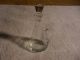 Vinegar Bottle Holder Clear Glass Very Old And From Estate Please Look Bottles photo 1