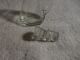 Vinegar Bottle Holder Clear Glass Very Old And From Estate Please Look Bottles photo 2