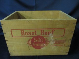 Vintage Swift ' S Premium Wood Box photo