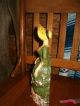 Antique Colonial Lady Lvl Cast Iron Doorstop Metalware photo 3