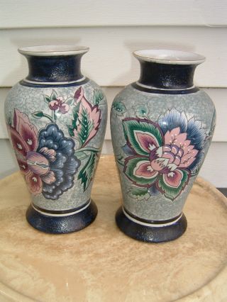 Decorative Vases,  Matched,  Porcelain photo