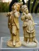 Antique German - Ivory Porcelain - Ebs - Ernst Bohne & Sohne - Young Girl Figurin Figurines photo 7