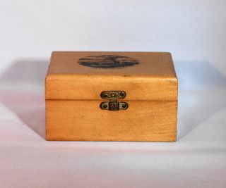 Vintage Mauchlineware Box 