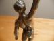 Communist Sport Propaganda Statue Metalware photo 3