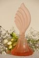 Spring - Very Big Matte Pink Perfume Bottle,  True Art Deco Czechoslovakia Perfume Bottles photo 1