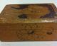= Old Vintage Hand Made Wood Box For Jewelry Cigarettes Perfumes Or Any Storage Boxes photo 1