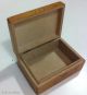= Old Vintage Hand Made Wood Box For Jewelry Cigarettes Perfumes Or Any Storage Boxes photo 3