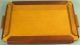 Antique Vintage Solid Wood Folk Art Tray Platter Wall Art Decor Hand Crafted W@w Trays photo 2