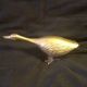 Vintage Cast Brass Geese Solid Brass Goose & Gander Metalware photo 3