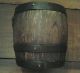Vintage Wood & Iron Barrel / Bucket Other photo 2
