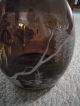 Large Antique Plumb Hand Painted Mary Gregory Vase - Vases photo 3