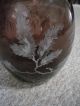Large Antique Plumb Hand Painted Mary Gregory Vase - Vases photo 4