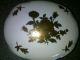 Porcelain Vanity Box~antique~gold Leaf~flowers~crossed Arrows~ex~beautiful~gift Boxes photo 3