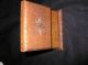 Antique Tramp / Flemish Art Box With Carved Star Top Boxes photo 4