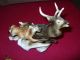 4 Ps Statues Royal Dux Made In Czechoslovakia Figurines photo 5