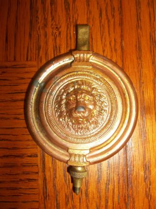 Antique Seth Thomas Lions Head Pendulum For 8 Day Shelf/kitchen Clock photo