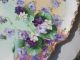 Limoges Hand Painted Dresser/vanity Tray W/brush Platters & Trays photo 3