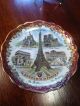 Antique Vintage Porcelain Plate,  Limoges,  Paris,  Hand - Coloured,  Arts, Plates & Chargers photo 3