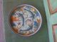Vintage Krete Greece Art Charger Hand Painted & Made Pottery Dolphins Plates & Chargers photo 3
