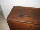 Awesome Antique Tramp Art Wooden Carpenter ' S Tool Box W/tray Boxes photo 2