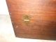 Awesome Antique Tramp Art Wooden Carpenter ' S Tool Box W/tray Boxes photo 3