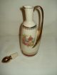 One Of A Kind Antique Porcelain Decater Wine Pitcher With Stopper Pitchers photo 2