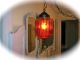 Pinkys Shabby Vintage Hanging Lamp Black Red Retro Paris Chic Electric Lamps photo 1