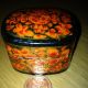 Paper Mache Jewellery Or Trinket Box - Handicraft Gift Item - Hand Painted Boxes photo 1