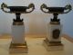Pair Of Late 19th Century Empire Candlesticks Other photo 6