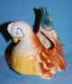 Vintage Porcelain Ceramic Art Pottery Darling Hen Chicken Bird Figurine/planter Figurines photo 7