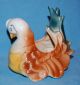Vintage Porcelain Ceramic Art Pottery Darling Hen Chicken Bird Figurine/planter Figurines photo 8