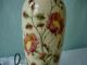 Antique Bristol Glass Lamp Hand Painted Lamps photo 1