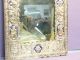 19th Century Asian Tested 900 “silver” Framed Small/elaborate Mirror,  Unmarked Mirrors photo 2