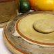 Antique Stoneware: Rare Banded Yellow Ware Butter Crock W/ Lid,  Ca.  1880 Crocks photo 7