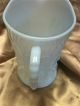 Vintage Antique White Milk Glass Pitcher And Glass Lot Pitchers photo 5