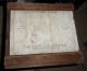 Antique Wooden Cranberry Market Crate W/sliding Lid,  Stamped - Cape Cod,  Plymouth Boxes photo 11