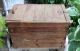 Antique Wooden Cranberry Market Crate W/sliding Lid,  Stamped - Cape Cod,  Plymouth Boxes photo 1