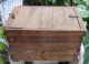 Antique Wooden Cranberry Market Crate W/sliding Lid,  Stamped - Cape Cod,  Plymouth Boxes photo 3
