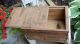 Antique Wooden Cranberry Market Crate W/sliding Lid,  Stamped - Cape Cod,  Plymouth Boxes photo 5
