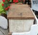 Antique Wooden Cranberry Market Crate W/sliding Lid,  Stamped - Cape Cod,  Plymouth Boxes photo 7