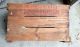 Antique Wooden Cranberry Market Crate W/sliding Lid,  Stamped - Cape Cod,  Plymouth Boxes photo 8