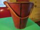Antique English Leather/metal Bucket W Coat Of Arms Metalware photo 3