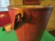 Antique English Leather/metal Bucket W Coat Of Arms Metalware photo 6