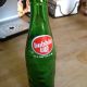 Vintage Green Glass Bubble Up Soda Bottle,  8 Fl Oz,  Kiss Of Lemon Kiss Of Lime Bottles photo 1