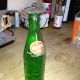 Vintage Green Glass Bubble Up Soda Bottle,  8 Fl Oz,  Kiss Of Lemon Kiss Of Lime Bottles photo 2