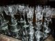 Vintage Crystal Etched Stemware Liquor Wine Cordial Glasses Lot 22 Pieces Stemware photo 6