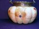 Antique Mount Washington Crown Milano Enameled Art Glass Cookie Jar Ca 1900 Jars photo 5