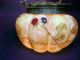 Antique Mount Washington Crown Milano Enameled Art Glass Cookie Jar Ca 1900 Jars photo 7