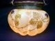 Antique Mount Washington Crown Milano Enameled Art Glass Cookie Jar Ca 1900 Jars photo 8